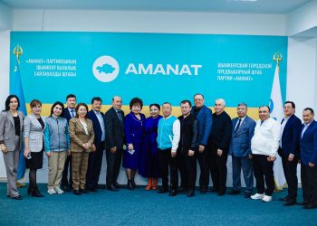 «AMANAT»: Шымкенттік зиялы қауым өкілдері мен қоғам белсенділеріне басым бағыттар түсіндірілді