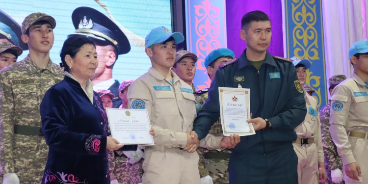 Түркістан: Арыста «Жас сарбаз-2023» әскери-спорттық жастар ойындары өтті