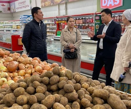 ШЫМКЕНТТЕ ӘЛЕУМЕТТІК МАҢЫЗЫ БАР АЗЫҚ-ТҮЛІК БАҒАСЫ ТҰРАҚТЫ БАҚЫЛАУДА