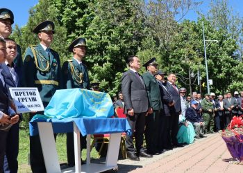 Майдангердің сүйегі Оңтүстік Қазақстанда қайта пана тапты