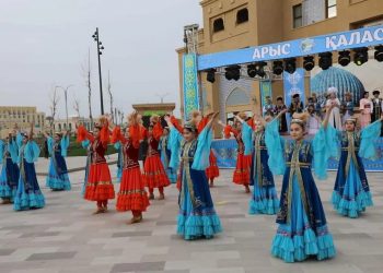 Түркістан төрінде төрт ай бойы «Өнерлі өлке» облыстық өнер фестивалі өтеді