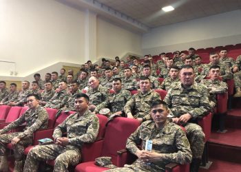Арыстық әскерилерге экстримизм мен терроризмнің алдын алу шаралары түсіндірілді