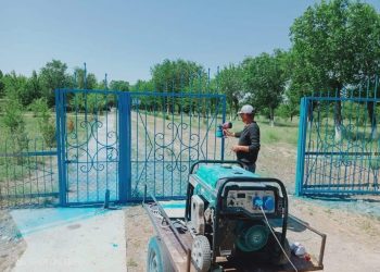 ТҮРКІСТАН: СОЗАҚТА КӨРКЕЙТУ, КӨГАЛДАНДЫРУ ЖҰМЫСТАРЫ ҚАРҚЫНДЫ ЖҮРІП ЖАТЫР