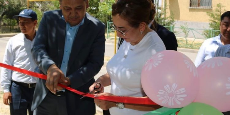 ШЫМКЕНТ: Таскен тұрғын алабында абаттандыру жұмыстары атқарылды