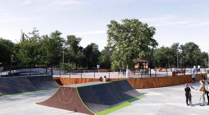 Шымкентте скейт парк ашылды