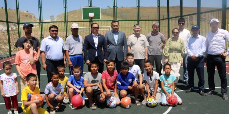 ТАСКЕН ТҰРҒЫН АЛАБЫНДА АБАТТАНДЫРУ ЖҰМЫСТАРЫ АТҚАРЫЛДЫ