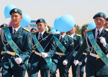 Шымкенттегі «Жас Ұлан» мектебін биыл 129 түлек тәмамдады