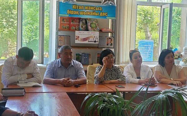 ОРДАБАСЫ: «Оқуға құштар мектеп-оқуға құштар ұлт» жобасы нәтижесін беруде