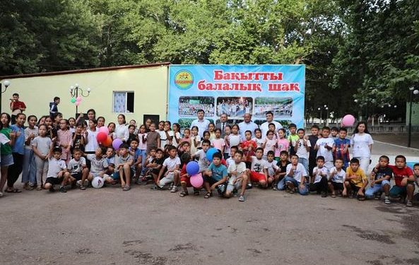 САРЫАҒАШ АУДАНЫНДА «БАЛДӘУРЕН» ЖАЗҒЫ ЛАГЕРІ АШЫЛДЫ