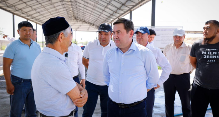 Шымкенттің су арналарында күрделі жөндеу жұмыстары жүргізіліп жатыр