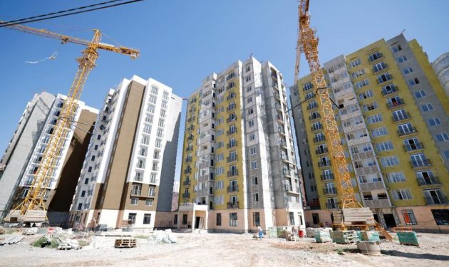 Шымкент: Тұран шағынауданында 10 тұрғын үйдің құрылысы аяқталды