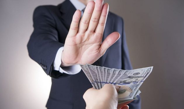 Жемқорлыққа жол бермеңіз!