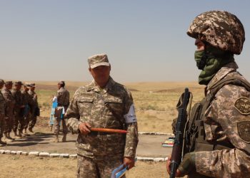 Түркістан облысында әскери жаттығулар өткізілуде