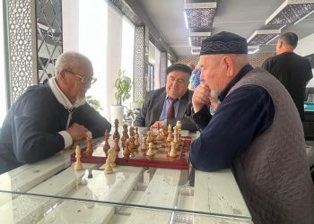 ШЫМКЕНТТЕ АРДАГЕРЛЕР ШАХМАТ ПЕН ДОЙБЫ САЙЫСЫНДА БАҚТАРЫН СЫНАДЫ