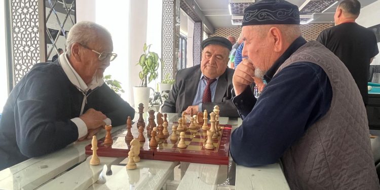 ШЫМКЕНТТЕ АРДАГЕРЛЕР ШАХМАТ ПЕН ДОЙБЫ САЙЫСЫНДА БАҚТАРЫН СЫНАДЫ