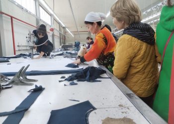 КӘСІПКЕРЛІК КУРСЫНА ҚАТЫСУШЫЛАР ШЫМКЕНТТЕГІ ІРІ ФАБРИКАҒА ЭКСКУРСИЯҒА БАРДЫ