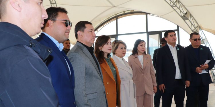 «ЖҰЛДЫЗ» ИНДУСТРИАЛДЫ АЙМАҒЫНЫҢ ИНФРАҚҰРЫЛЫМ ЖЕЛІСІ 65 ПАЙЫЗҒА АЯҚТАЛҒАН