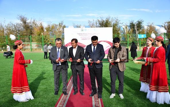 ОТЫРАРДА: БІЛІМ ҰЯСЫНДА СУ ЖАҢА СПОРТ АЛАҢЫ АШЫЛДЫ