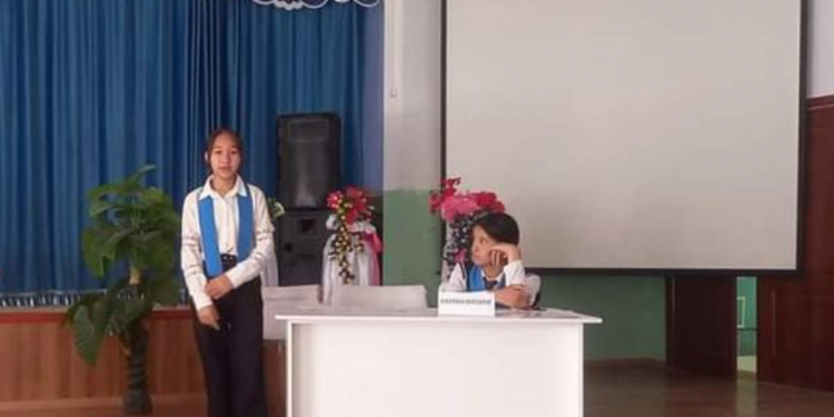 Түркістан облысы: Оқушылар сөз жарыстырды