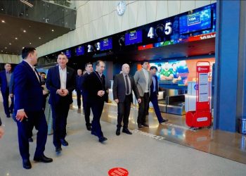 Түркістан облыстық мәслихатының депутаттары Халықаралық әуежайдың жұмысымен танысты