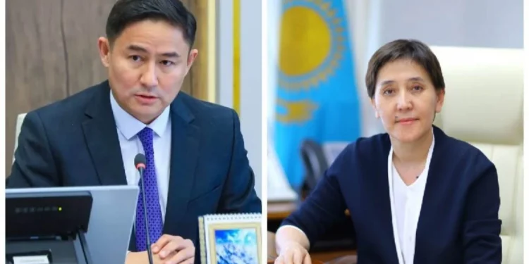 Азамат Есқараев пен Тамара Дүйсенова қызметіне қайта бекітілді
