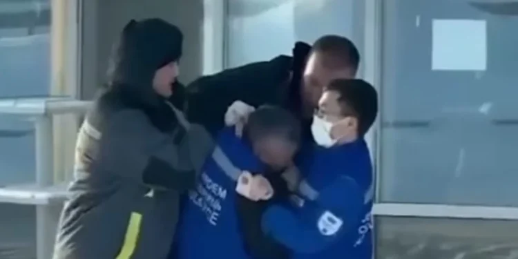 Щучинскіде жедел жәрдем жүргізушісіне шабуыл жасады деген күдікті ұсталды