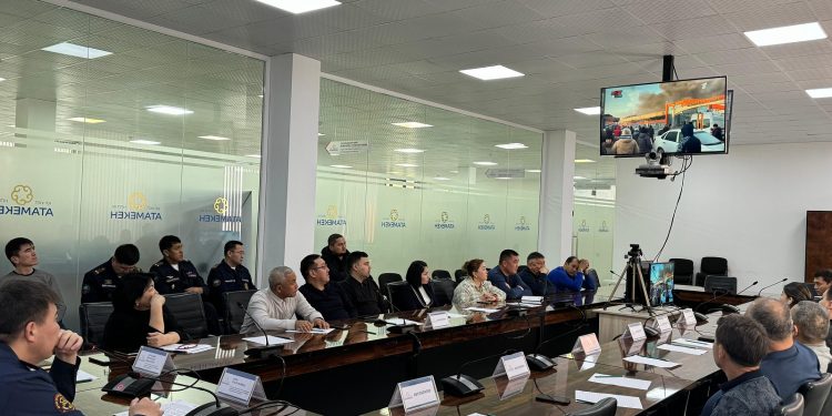 Шымкенттік кәсіпкерлерге өрт қауіпсіздігі түсіндірілді