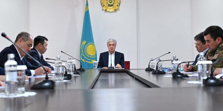МЕМЛЕКЕТ БАСШЫСЫ МАЛДЫҢ ЖАППАЙ ҚЫРЫЛУЫНА БАЙЛАНЫСТЫ УШЫҒА ТҮСКЕН ЭПИДЕМИОЛОГИЯЛЫҚ ЖАҒДАЙҒА АРНАЙЫ ТОҚТАЛДЫ
