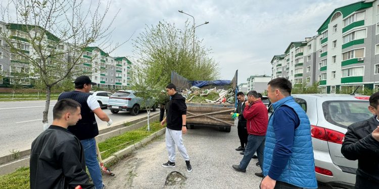 В Шымкенте продолжается Республиканская экологическая акция «Таза Қазақстан»