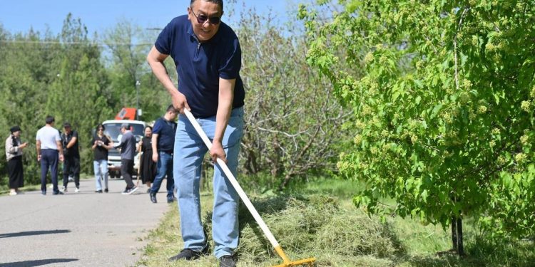 ШЫМКЕНТ: ПРОКУРОРЛАР ДЕНДРОБАҚҚА ДЕМАЛУҒА ЕМЕС, ТАЗАЛАУҒА КЕЛДІ