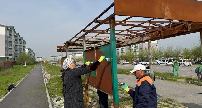 ШЫМКЕНТ: «ТАЗА ҚАЗАҚСТАН» ЭКОЛОГИЯЛЫҚ АКЦИЯСЫ ЖАЛҒАСУДА