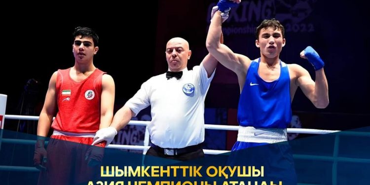 ШЫМКЕНТТІК ОҚУШЫ АЗИЯ ЧЕМПИОНЫ АТАНДЫ