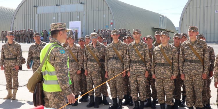 Әскери қызметшілерге қауіпсіздік шараларын сақтау туралы еске салынды