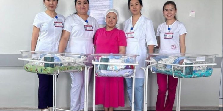 ШЫМКЕНТ: Дүниеге үшем келді