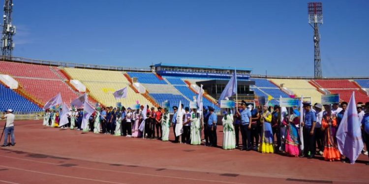 В Шымкенте стартовал республиканский турнир по пожарно-спасательному спорту