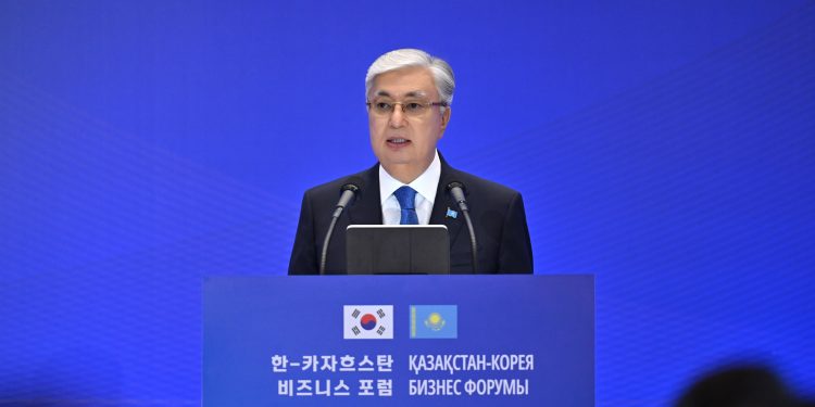 Президент Қазақстан-Корея бизнес форумында сөз сөйледі