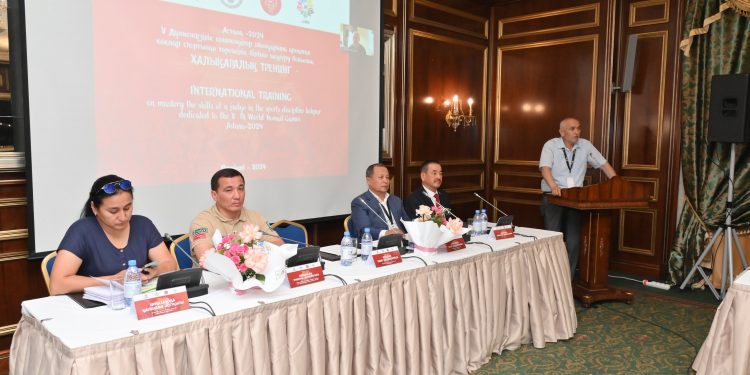 КӨКПАР СПОРТЫНЫҢ ТӨРЕШІЛЕРІНЕ АРНАЛҒАН ХАЛЫҚАРАЛЫҚ СЕМИНАР ӨТУДЕ
