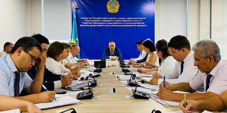 ТҮРКІСТАН ОБЛЫСЫНДАҒЫ БІЛІМ БЕРУ ОБЪЕКТІЛЕРІ САНИТАРИЯЛЫҚ-ЭПИДЕМИОЛОГИЯЛЫҚ ҚЫЗМЕТТІҢ КҮШЕЙТІЛГЕН БАҚЫЛАУЫНДА