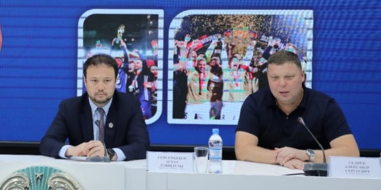 ШЫМКЕНТТІК «ОРДАБАСЫ» ФУТБОЛ КЛУБЫ БАС БАПКЕР АЛЕКСАНДР СЕДНЁВПЕН ҚОШТАСТЫ