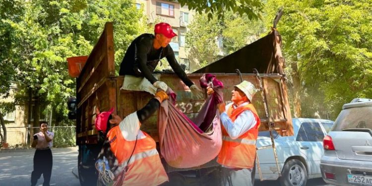 «ТАЗА ҚАЗАҚСТАН»: ШЫМКЕНТТІК ЖАСТАР БЕЛСЕНДІЛІК ТАНЫТЫП КЕЛЕДІ