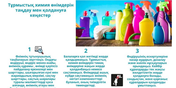 Тұрмыстық химия өнімдерінің адам денсаулығына зияны