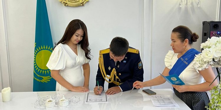 Шымкент неке қию бойынша үшінші орында