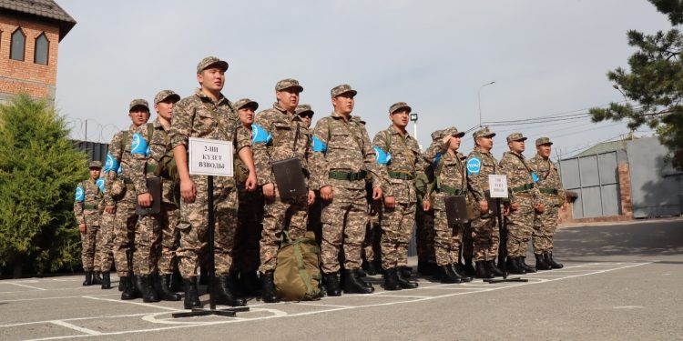 Оқу-әскери жиын Шымкенттің аумақтық қорғаныс бригадасында басталды