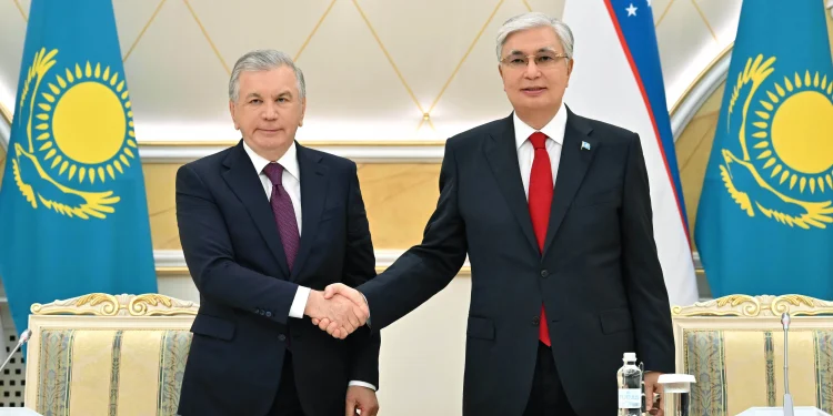 Қазақстан мен Өзбекстан Президенттері бірқатар нысанның ашылу салтанатына қатысты