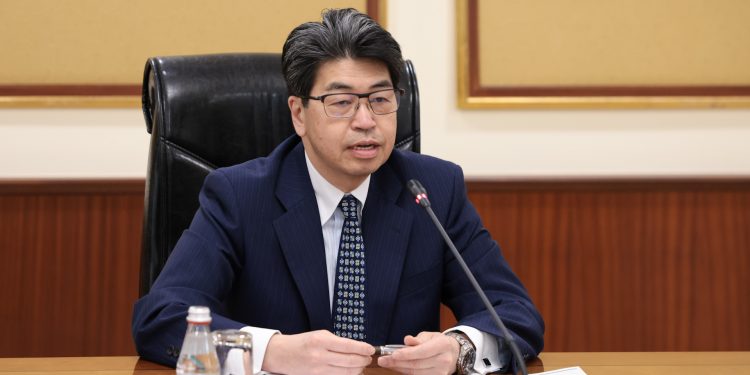 Олжас Бектенов жапондық JBIC банкінің төрағасы Хаящи Нобумицумен инвестициялық ынтымақтастықты кеңейту перспективаларын талқылады