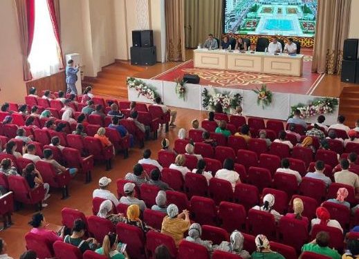 ТҮРКІСТАН: Түлкібаста Солтүстікке қоныс аудару бойынша кездесу өтті