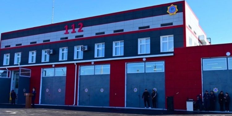 ШЫМКЕНТТЕ ЖАҢА ӨРТ СӨНДІРУ ДЕПОСЫ АШЫЛДЫ