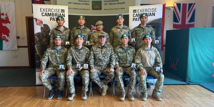 Қазақстандық әскери қызметшілер «Кембрий патрулі» халықаралық жарысында  үшінші орынға ие болды