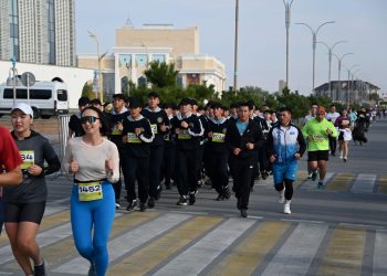 Болашақ Отан қорғаушылар халықаралық марафонға қатысты