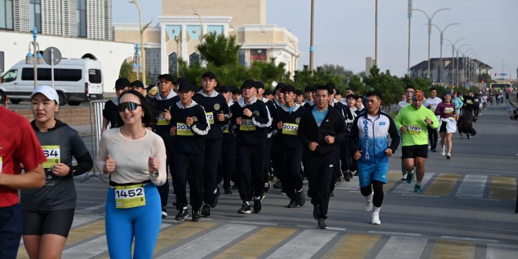 Болашақ Отан қорғаушылар халықаралық марафонға қатысты